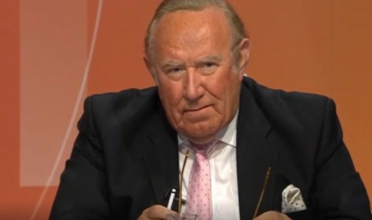 Andrew Neil claque les salaires du NHS au milieu de la hausse des taxes sur les soins sociaux "des centaines de personnes sur 200 000 par an!"