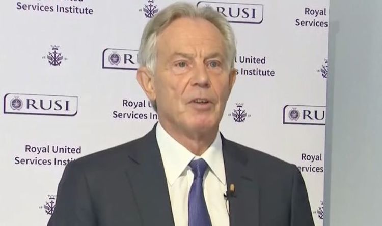 « Besoin de bottes au sol ! »  Tony Blair exige une intervention militaire afghane dans un discours bizarre