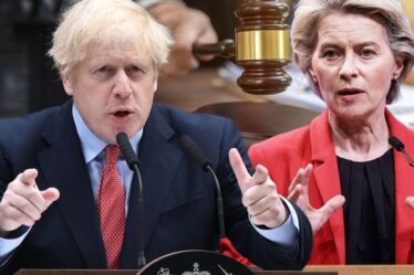 Boris a mis en garde contre une bataille juridique «horrible» sur le Brexit avec l'UE imminente – et le Royaume-Uni va probablement PERDRE
