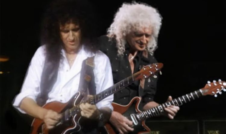 Brian May canalise Retour vers le futur en duo avec lui-même plus jeune dans un nouveau clip