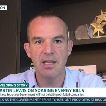 'Catastrophique!' Martin Lewis dans un avertissement terrifiant sur les prix de l'énergie et si vous devez déménager