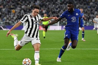 Chelsea donne un nouveau regard sur le remplaçant prêt à l'emploi d'Antonio Rudiger lors de la défaite de la Juventus
