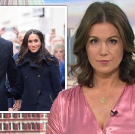 " Clairement un droit à la liberté d'expression " Susanna Reid dans une fouille subtile à Meghan sur Piers