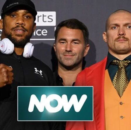 Comment regarder Anthony Joshua contre Oleksandr Usyk à l'aide d'un bâton ou d'une boîte NOW - Informations sur les prix PPV