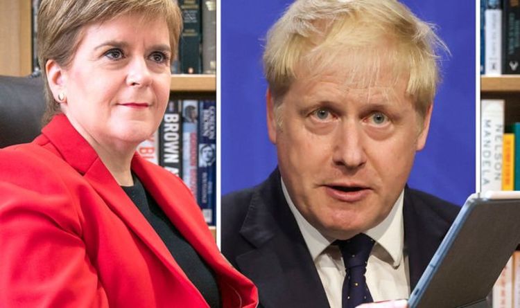 Conférence SNP EN DIRECT: Sturgeon tend une embuscade à Boris avec une bombe d'indépendance «majeure» AUJOURD'HUI