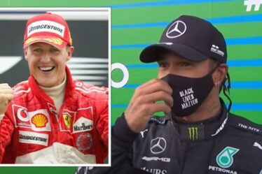 Confession émotionnelle de Lewis Hamilton à Michael Schumacher : "Je ne sais même pas quoi dire"