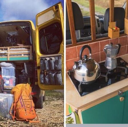 Conversion de caravane: un couple transforme une vieille camionnette DHL en une maison de rêve d'une valeur de 15 000 £