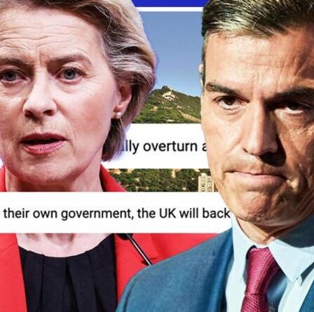 'Déclaration de guerre!'  Les Britanniques s'énervent alors que l'Espagne s'empare de Gibraltar avec l'UE