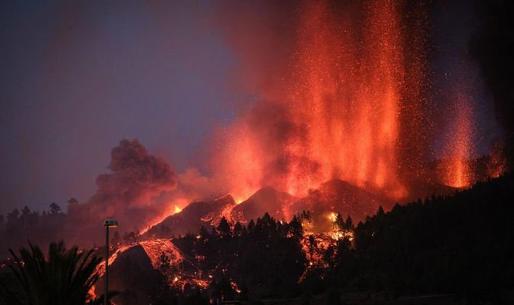 Diffusion en direct du volcan La Palma: les îles Canaries continuent de cracher de la lave dans la nuit – regardez maintenant