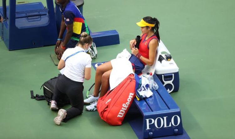 Emma Raducanu a défendu la dernière ligne de l'US Open après la victoire de Leylah Fernandez