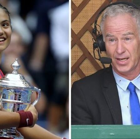 Emma Raducanu abattue à nouveau par John McEnroe - "Je pensais exactement ce que j'ai dit"