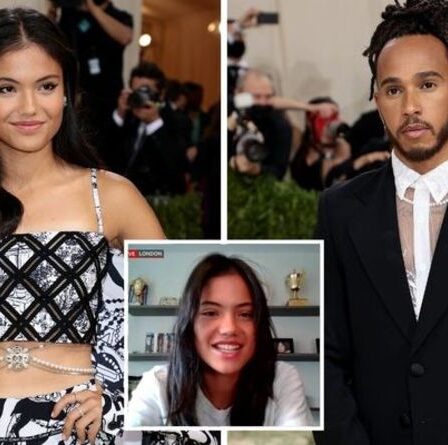 Emma Raducanu, grande fan de F1, s'ouvre sur la réunion « vraiment cool » de Lewis Hamilton au Met Gala