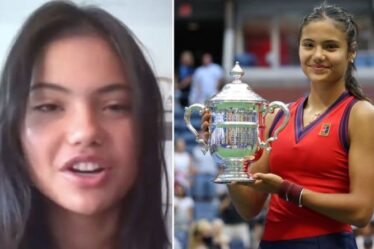 Emma Raducanu "ne peut pas avoir de court de tennis" alors que la gagnante de l'US Open "souffre de l'effet Raducanu"