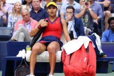 Emma Raducanu saigne d'une mauvaise coupure en finale de l'US Open laisse Leylah Fernandez furieuse