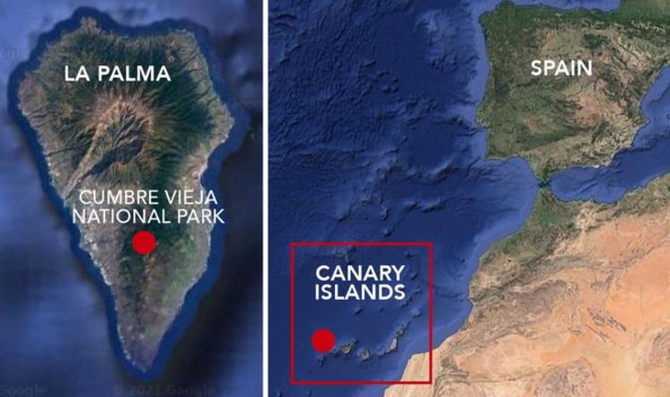 Éruption volcanique des îles Canaries MAPPED : la cinquième ouverture éclate à La Palma