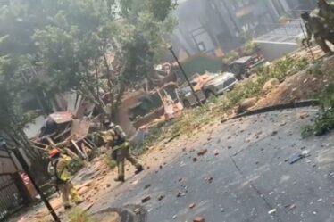 Explosion en Géorgie: une vidéo montre un appartement effacé – des blessés et des résidents piégés