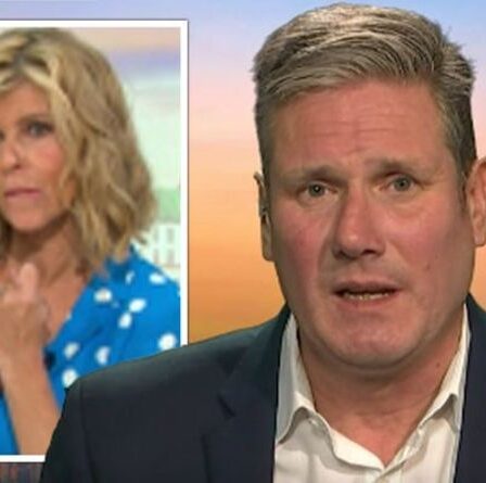 « J'ai sorti quelque chose du sac ! »  Kate Garraway fait honte à Keir Starmer avec la performance des conservateurs