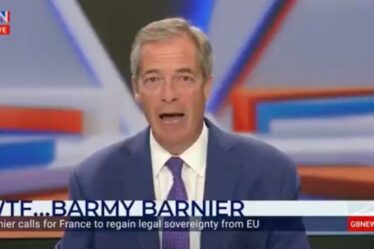 « Je n'ai pas pu le rattraper ! »  Farage met à mal la candidature eurosceptique de Barnier à la présidence française
