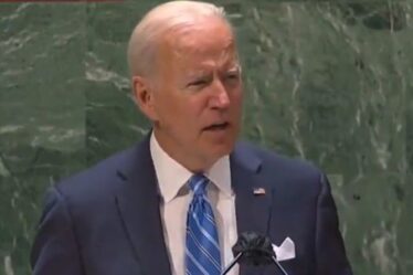 Joe Biden ignore la fureur de l'UE contre AUKUS et snobe Bruxelles dans son premier discours à l'ONU