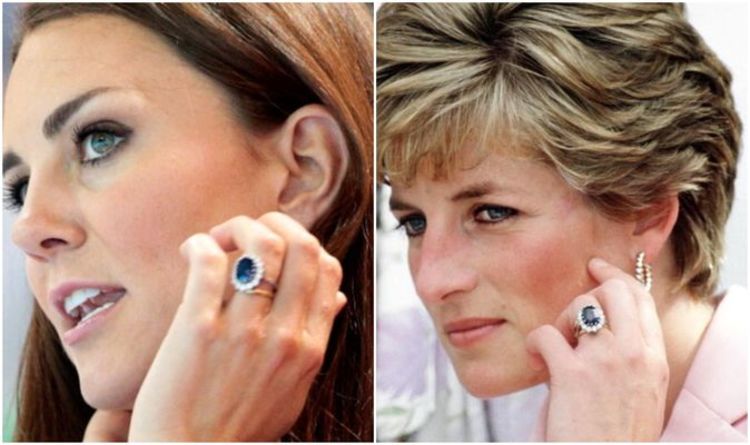 Kate Middleton a modifié la bague de fiançailles de 400 000 £ de la princesse Diana pour éviter le «pire cauchemar»