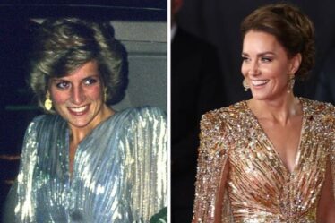 Kate Middleton fait un clin d'œil à la princesse Diana alors que la duchesse assiste à la première de 007 comme sa belle-mère