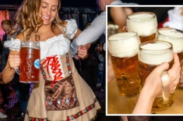 L'Oktoberfest arrive au Royaume-Uni avec de la musique oompah, des lederhosen et beaucoup de bière
