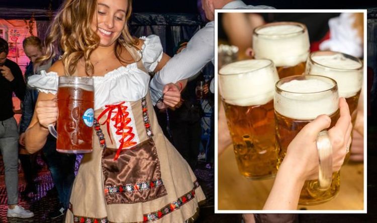 L'Oktoberfest arrive au Royaume-Uni avec de la musique oompah, des lederhosen et beaucoup de bière