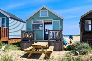 La cabane de plage la plus chère de Grande-Bretagne en vente pour 575 000 £ sans toilettes ni eau