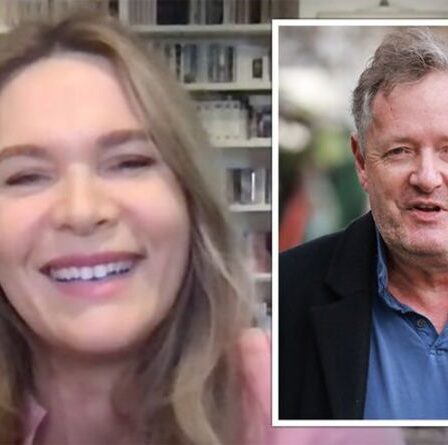 La femme de Piers Morgan PRIE Sky News de l'embaucher: "Donnez-moi un peu de soulagement"