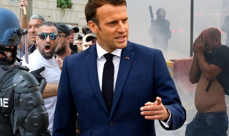 La fureur de Macron éclate alors qu'un violent "enfer" s'empare de Paris - "Les gens s'évanouissent partout"