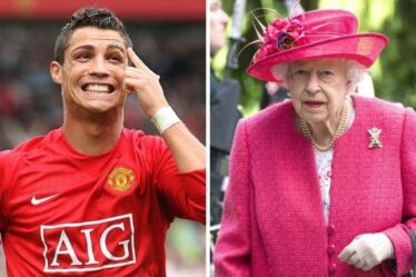 La reine "exige le premier maillot signé Cristiano Ronaldo Man Utd" avec 80 commandes pour le personnel