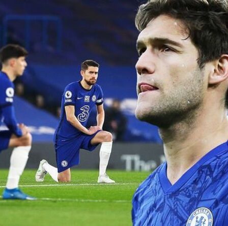 La star de Chelsea Marcos Alonso explique pourquoi il refuse de se mettre à genoux avant les matchs
