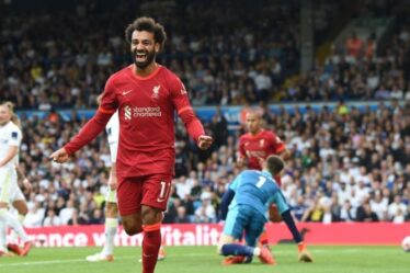 La star de Liverpool Mohamed Salah écrit son nom dans les livres d'histoire avec un but contre Leeds