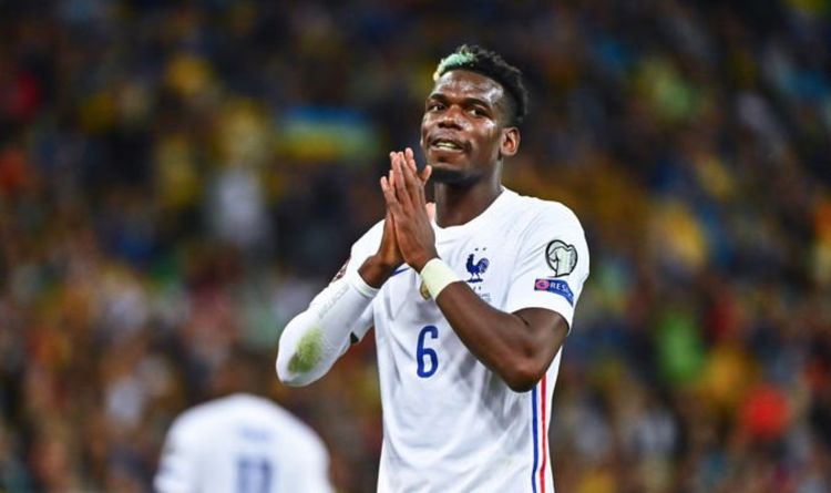 La star de Man Utd, Paul Pogba, montre sa frustration face à la France