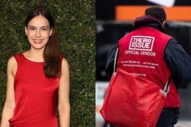 L'actrice et ambassadrice de The Big Issue Sophie Winkleman appelle à l'action pour aider les sans-abri