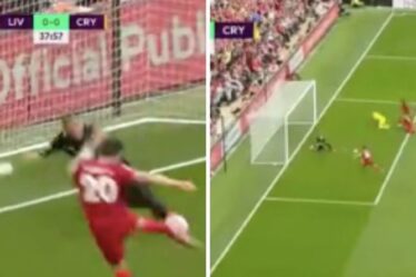 L'attaquant de Liverpool Diogo Jota "manque la saison" avec la gardienne de Crystal Palace à trois mètres