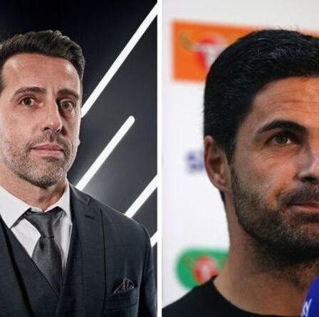 Le chef d'Arsenal, Edu, résout les problèmes de transfert et la pression pour limoger Mikel Arteta
