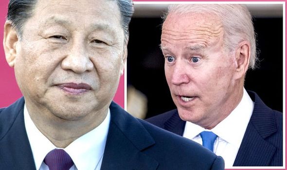 Le président chinois Xi Jinping et le président américain Joe Biden