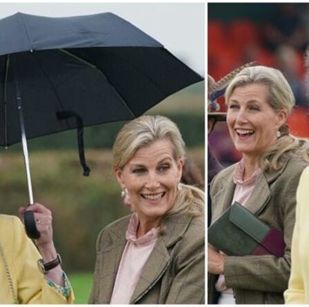 Le langage corporel «double acte» d'Anne et Sophie - «savourez la compagnie de l'autre»