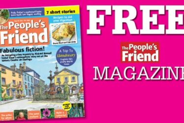Le magazine People's Friend GRATUIT avec le Daily Express de ce samedi