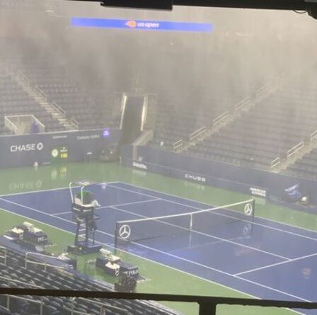 Le match de l'US Open suspendu en raison de l'ouragan Ida malgré la fermeture du toit