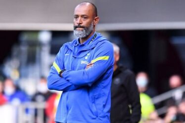 Le patron de Tottenham, Nuno Espirito Santo, limoge les inquiétudes soulevées après seulement cinq matchs