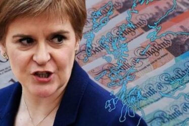 Le rêve de Nicola Sturgeon sur le fil du rasoir alors que l'indépendance pourrait coûter 5 000 £ à CHAQUE Écossais