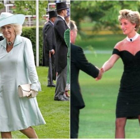 Le tour de cou de Camilla identique à celui que portait la princesse Diana avec une "tenue de vengeance"