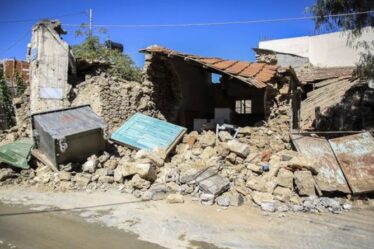 Le tremblement de terre «terrifiant» de Crète a été «le pire en cinq ans», selon une fille de Glasgow en Grèce