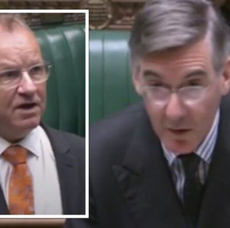 « Les bancs ne sont pas pleins !  Jacob Rees-Mogg quitte SNP le visage rouge dans un slapdown enflammé