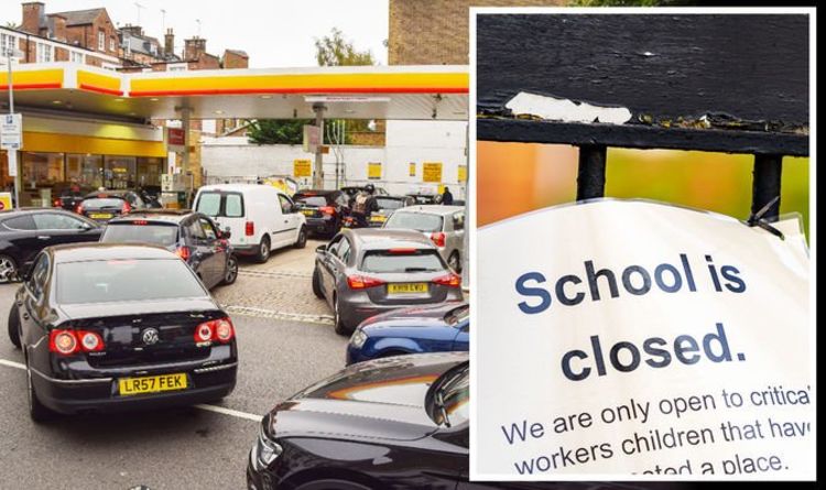 Les écoles britanniques pourraient être contraintes de fermer cette semaine dans un chaos de carburant