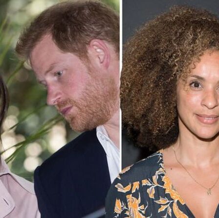 « Les gens tournent la tête » Karyn Parsons parle du prince Harry et de Meghan à « étouffer » LA