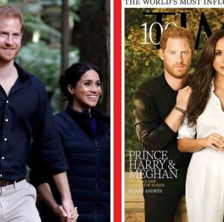 Les "serrures succulentes" du prince Harry sur la couverture de Time ont plaisanté à propos de: "Ça a l'air aérographe!"