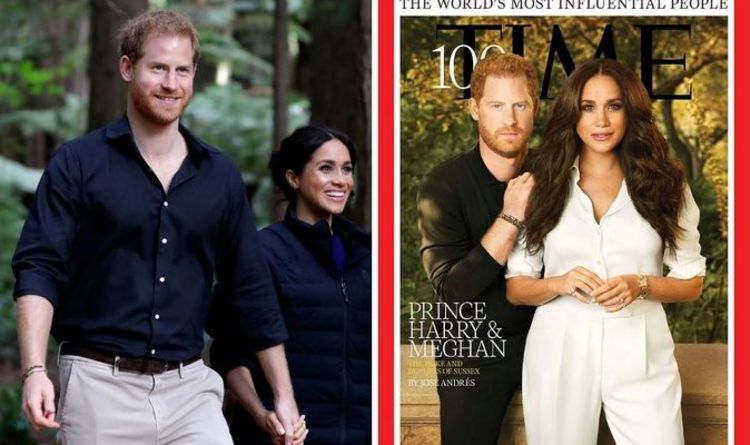 Les "serrures succulentes" du prince Harry sur la couverture de Time ont plaisanté à propos de: "Ça a l'air aérographe!"